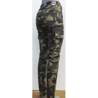 Leger broek dames Pocket